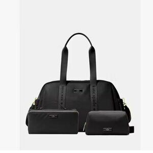 NWT Kate Spade 3pc. Carter Weekender Bundle - Black